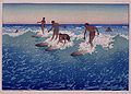 Surf-Riders, Honolulu, 1919, Honolulu Academy of Arts