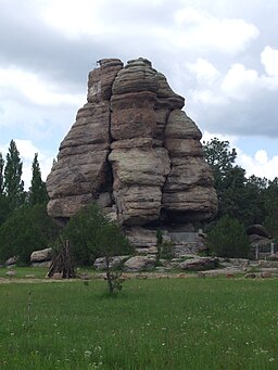 Klippformation i nationalparken Cumbres de Majalca.