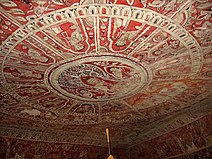 Ceiling vault with depiction of Buddha