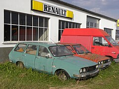 Épave de Renault 12 4x4 Sinpar
