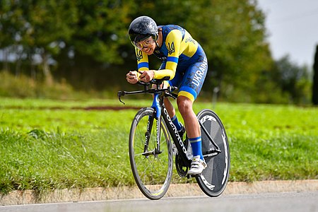 20180924 UCI Road World Championships Innsbruck Women Juniors ITT Tetyana Yaschenko (UKR) DSC 7564