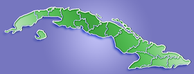 Manzanillo trên bản đồ Cuba1