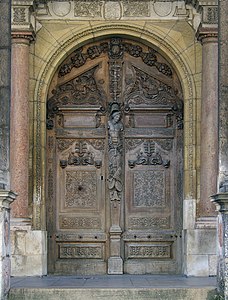 Porte du Scrin (1580, ancien Parlement de Bourgogne à Dijon).