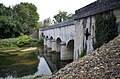 Pont-canal sur la Sauldre, à Chatillon sur Cher.