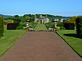 Sichtachse auf Loch Leven Castle von Kinross House