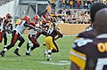 Willie Parker is pursued by the Bengals defense