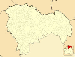 Yebes, Spain is located in Province of Guadalajara