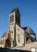 L'église Saint-Denis.