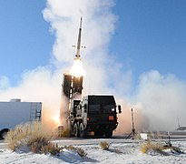 Lancement de missile sol-air de la MEADS.