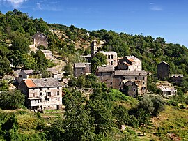 A view of the centre of the village