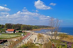 Trzebież strand