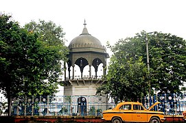 Le monument de Gwalior. Construit à la mémoire de soldats morts durant un conflit colonial.