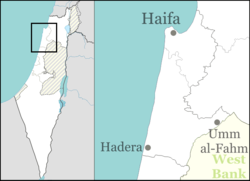 Nesher is located in Haifa region of Israel