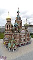 Modell der Petersburger Auferstehungskirche im Ostseeminiaturenpark Misdroy