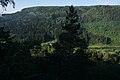 pohled z vyhlídky na Lysém vrchu