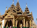 English: Shwedagon Pagoda Deutsch: Shwedagon-Pagode