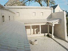 Maquette de la domus du Clos Mulon.