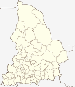 Verkhnjaja Tura is located in Sverdlovsk oblast