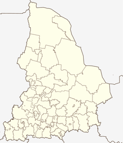 Severouralsk is located in Sverdlovsk Oblast