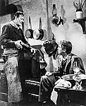 John Wayne och James Stewart i Mannen som sköt Liberty Valance 1962.