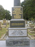 قبر جون كيرتن وإلسي كيرتن