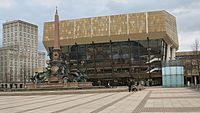 Rebuilt, third Leipzig Gewandhaus concert hall (opened 1981)