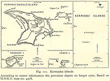 Mapo de la Kermadekoj