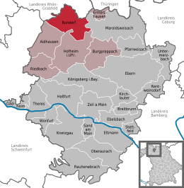 Bundorf - Localizazion