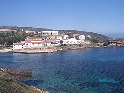 Cala d'Oliva på Asinara