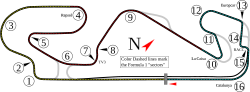 Layout used in 2016 and 2017