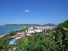 Jurerê vista do Morro do Forte.