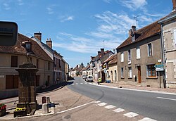 Skyline of Lavau