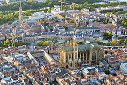 Skyline of Metz