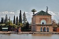 Pavillon im Menara-Garten, angelegt zwischen 1156 und 1157