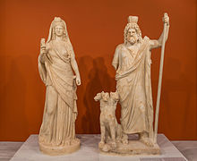 Pluton in Perzefona v muzeju v Iraklionu