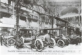 Les Établissements Delaunay-Belleville à Saint-Denis au début du XXe siècle.