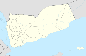 Dhamar trên bản đồ Yemen