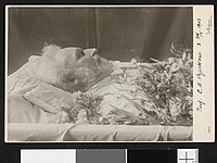 Carl Anton Bjerknes, posmrtná fotografie, 1903
