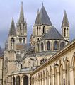 St Etienne abbey church, zoom du chevet