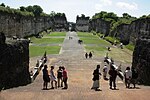 Lotus Pond, kawasan inti Taman Budaya Garuda Wisnu Kencana.