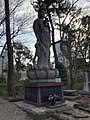 ホテルニュージャパン火災犠牲者慰霊の聖観世音菩薩像（2021年（令和3年）3月撮影）