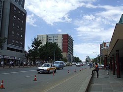 Kingsway, rruga qendrore në Maseru