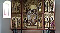Marientafel des Altars der Kirche in Gudhjem