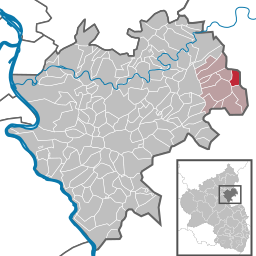 Läget för Netzbach i Rhein-Lahn-Kreis