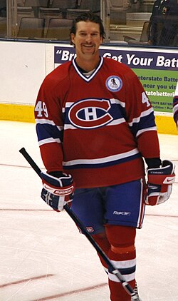 Brian Savage v dresu Montreal Canadiens