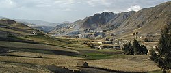 Rift valley near Quilotoa, Ecuador.