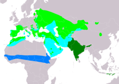 Distribución de Circaetus gallicus