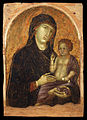 Madona sa djetetom (Madonna di Buonconvento), tempera na panelu, dimenzije 68x49 cm, Muzej sakralne umjetnosti u Buonconventu u dolini Arbia južno od Siene