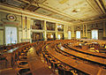 Grossratssaal (Parlament) im Regierungsgebäude St. Gallen, wo Aepli als Gross- und Regierungsrat wirkte