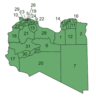 Kommuner i Libyen